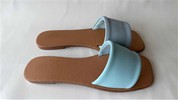 Trendy Square Toe Wide Flat Slippers